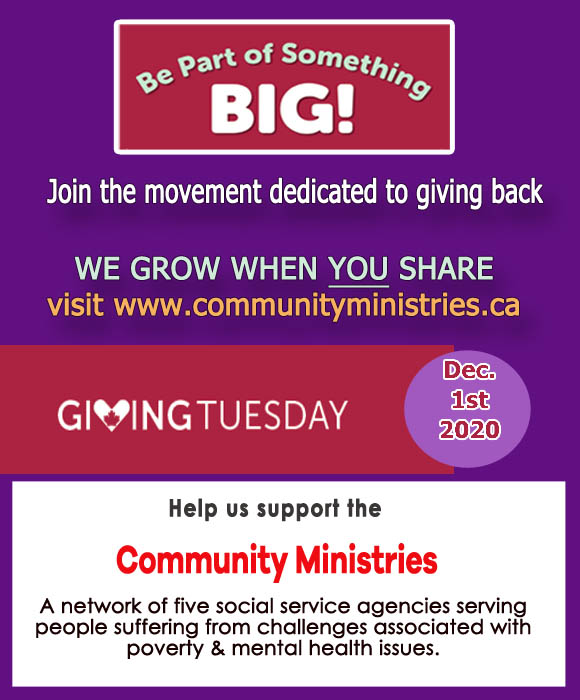 GivingTuesday 2020 for T4T